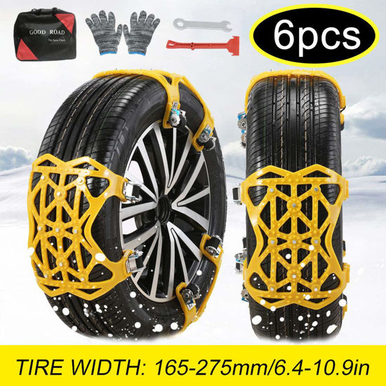 GetUSCart- soyond Snow Chains Car Anti Slip Snow Tire Chains