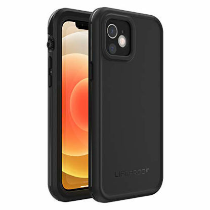 Picture of LifeProof 77-82137 for iPhone 12, Waterproof Drop Protective Case, Fre Series, Black