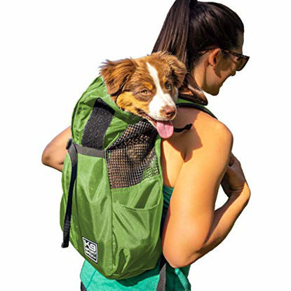 Picture of K9 Sport Sack Trainer | Dog Carrier Dog Backpack for Pets (Medium, Greenry)