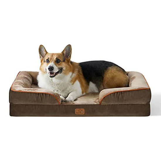 GetUSCart Bedsure Large Orthopedic Dog Bed for Large Dogs Big
