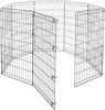 Picture of Amazon Basics Foldable Metal Pet Dog Exercise Fence Pen - 60 x 60 x 42 Inches