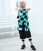 Picture of Anime Cosplay Costume Tanjirou's Sister Cosplay Outfits Halloween Kimono for Kids Boys and Men