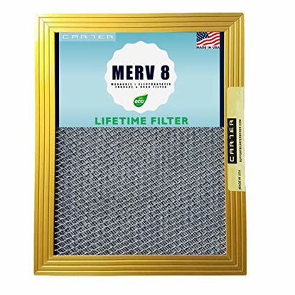 Picture of 18X24X1 CARTER | MERV 8 | Lifetime HVAC & Furnace Air Filter | Washable Electrostatic | High Dust Holding Capacity