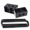 Picture of 3" Rear Leveling Lift Block Kits Extended Square U-Bolts Compatible with 2004-2019 F150 2WD 4WD Pickup