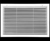 Picture of 20" X 10" Aluminum Return Filter Grille - Easy Airflow - Linear Bar Grilles [Outer Dimensions: 21.75w X 11.75h]