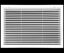 Picture of 20" X 10" Aluminum Return Filter Grille - Easy Airflow - Linear Bar Grilles [Outer Dimensions: 21.75w X 11.75h]
