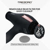 Picture of Diffuser Hair Dryer, Professional Ionic 2200 watt Salon Blow Dryer, Ceramic Tourmaline Hairdryer with 2 Concentrator Nozzle Attachments, Pro Ion Quiet Dryers - Best Soft Touch Body/Black& Rose Gold