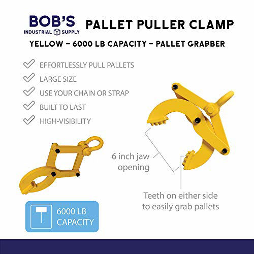 GetUSCart BISupply Pallet Puller Clamp, 6,000 lb pound Pulling