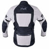 Picture of Adventure/Touring Motorcycle Jacket For Men Textile Motorbike CE Armored Waterproof Jackets ADV 4-Season (Light Grey, 2XL)