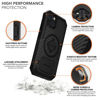 Picture of Rokform - iPhone 13 Pro Max Case, Rugged Series, Dual Magnet Plus MagSafe Compatible, Magnetic Protective Apple Gear, iPhone Cover with RokLock Twist Lock, Drop Tested Armor (Black)