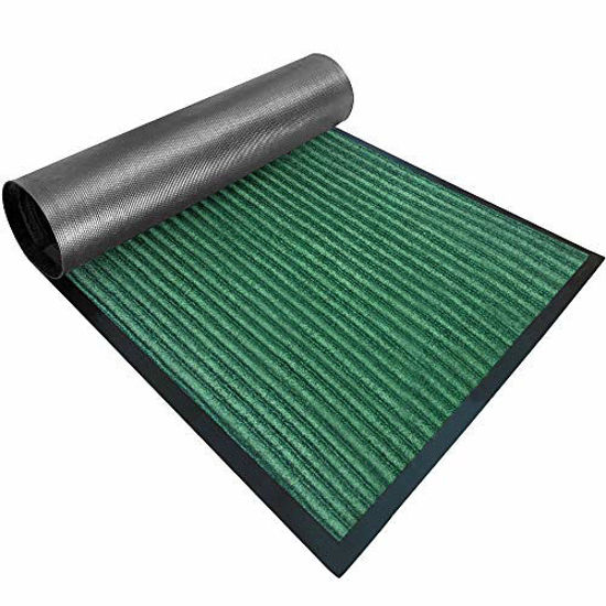 Gorilla Grip Durable Natural Rubber Door Mat, Waterproof, Low Profile,  Heavy Duty Welcome Doormat for Indoor and Outdoor, Easy C
