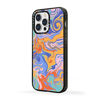 Picture of CASETiFY Impact Case for iPhone 13 Pro - Trippy by Oh So Graceful - Clear Black