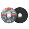 Picture of 3M Silver Grinding Wheel, Depressed Center - for Right Angle Grinder - 6 diam. x 1/4 Thick x 7/8 Arbor Hole - Type 27 - 87450 - Pack of 10