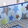 Picture of Wowelife Blue Crib Bedding Twinkle Litter Stars Baby Crib Sets 7 Piece for Boys and Girls(Stars)