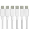 Picture of RND Apple Certified Lightning USB 3.3ft Cable (6-Pack) for iPhone (10, X, 8, 8 Plus, 7, 7 Plus, 6, 6 Plus, 6S, 6S Plus, 5, 5S, 5C, SE) iPad (Pro, Air, Mini) and iPod (3.3 feet/1M/White)