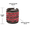 Picture of E-Z LOK EZ-329-9 Threaded Inserts for Metal, 9/16-12 Installation Kit, Steel, Black Oxide