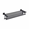 Picture of KES Towel Rack with Double Towel Bar 24 Inch Bathroom Hotel Shower Shelf SUS304 Stainless Steel Modern Wall Mounted Holder Matte Black, A2112S60-BK
