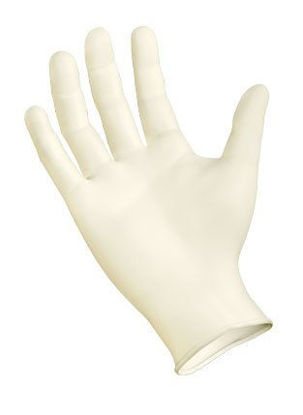 Picture of Semperguard 4.5 Mil Latex Powder Free General Purpose Gloves- Size LG (Case of 1000 Gloves)