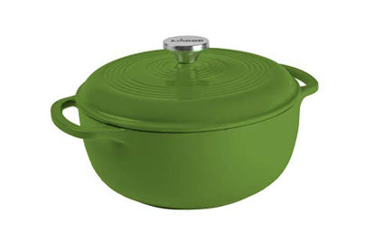 Picture of Lodge Enameled Cast Iron Dutch Oven, 6 Qt, Avocado