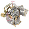 Picture of 34PICT-3 Carburetor for VW Beetle Super Beetle Type 1 Air Cooled 1600cc Dual-Port Engine carb Replaces 113129031K 113129031 98-1289-B