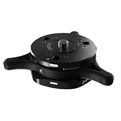 Picture of IFOOTAGE Seastar Q1S, Quick Release Plate, Upgrade Camera Quick Connect Tripod Mount Compatible with Canon, Nikon, Sony DSLR Camcorder Video Photography, Ball Head,Tripod, Monopod, Slider etc