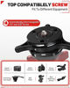 Picture of IFOOTAGE Seastar Q1S, Quick Release Plate, Upgrade Camera Quick Connect Tripod Mount Compatible with Canon, Nikon, Sony DSLR Camcorder Video Photography, Ball Head,Tripod, Monopod, Slider etc