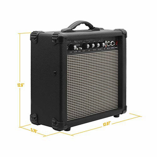 GetUSCart Leo Jaymz 20W Electric Guitar Amplifier Both Clean and