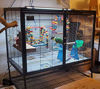 Picture of M&M Cage Company - Bird Cage Light with Chew Guard for Hook Bills - Full Spectrum LED Pet Light - Simulates Natural Environment - Safe for Destructive Chewers, Parrots etc. - No Bulbs to Change - 18"