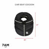 Picture of 7AM Enfant Car Seat Covers - Cocoon Baby Cover for Boys & Girls, Rain & Snow Repellent, Breathable Windproof, Center Zipper, Universal Fit for Infant Car Seat (0-12M)