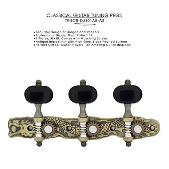 GetUSCart DJ102G AS TENOR Classical Guitar Tuners Professional
