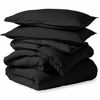 Picture of Bare Home Comforter Set - Oversized King - Goose Down Alternative - Ultra-Soft - Premium 1800 Series - All Season Warmth (Oversized King, Black)