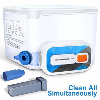 Picture of All-in-One Cleaner Bundle, One-Button-Control Cleaner Kit Fit All 15mm & 22mm Hoses & Machine, Clean All Hoses, Humidifier and Machine at The Same Time, Effective Cleaning