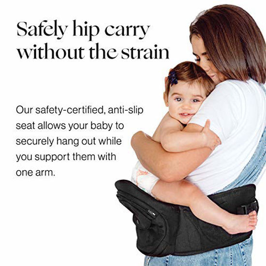 GetUSCart Tushbaby The Only Safety Certified Hip Seat Baby Carrier
