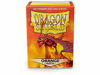 Picture of 10 Packs Dragon Shield Matte Orange Standard Size 100 ct Card Sleeves Display Case