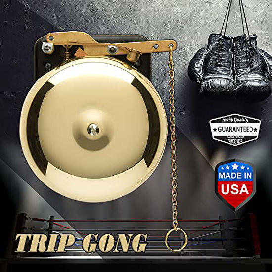 GetUSCart Bevin Bells Brass Trip Gong Traditional Prize Fighter 6