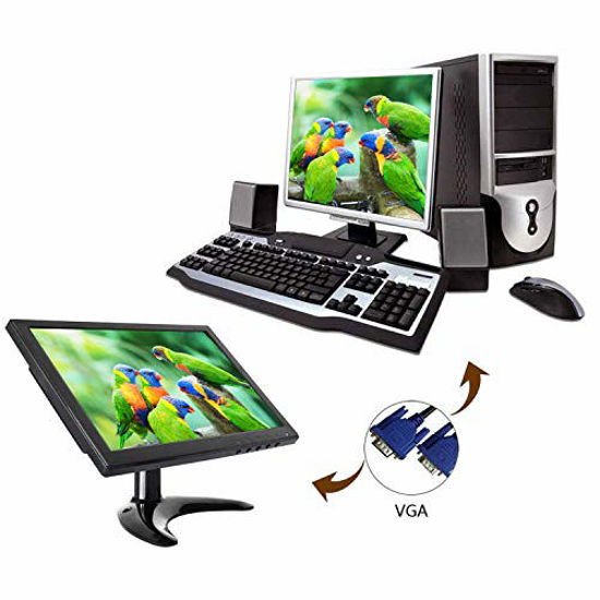 GetUSCart- WHOLEV 10.1 inch CCTV HDMI Monitors 1280X800 IPS Color ...