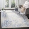 Picture of SAFAVIEH Adirondack Collection ADR109L Oriental Distressed Non-Shedding Living Room Bedroom Area Rug, 5'1" x 7'6", Ivory / Light Blue