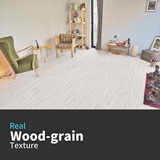 GetUSCart- Art3d Peel and Stick Floor Tile Vinyl Wood Plank 54 Sq.Ft ...