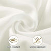 Picture of Ascoza 6pack 90x156 Inch Ivory Rectangular Tablecloth in Polyester Fabric for Wedding/Banquet/Restaurant/Parties