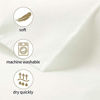 Picture of Ascoza 6pack 90x156 Inch Ivory Rectangular Tablecloth in Polyester Fabric for Wedding/Banquet/Restaurant/Parties