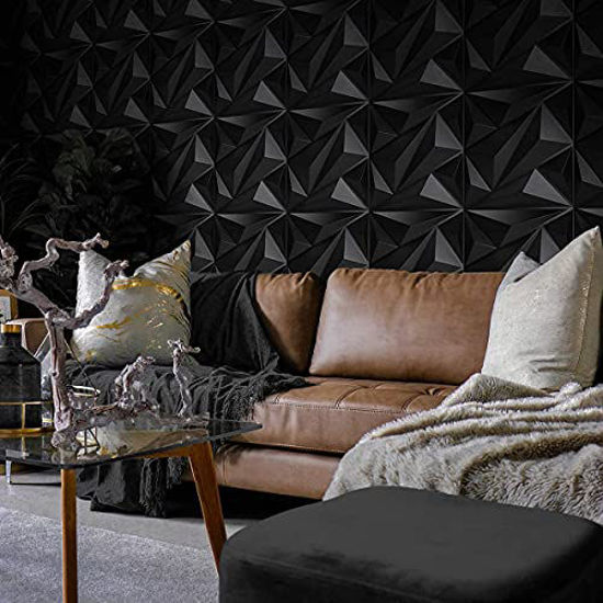 GetUSCart- Art3dwallpanels PVC 3D Wall Panel Diamond for Interior Wall ...