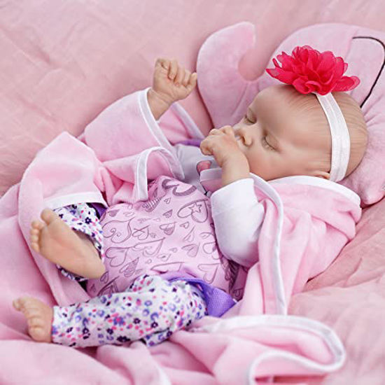 GetUSCart JIZHI 17 Inch Realistic Newborn Baby Dolls Lifelike