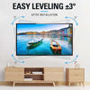Picture of Mounting Dream TV Wall Mount Bracket for Most 42-75 Inch TVs, UL Listed TV Mount, Full Motion TV Mounts with Swivel Articulating Dual Arms, VESA 600x400mm Fits 16, 18, 24 inch Studs, 132 lbs MD2298