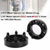 Picture of 4 PCS 1.25 inch 6x5.5 Hub Centric Wheel Spacers with Extend Lug Nuts for Tacoma 4Runner Tundra Fortuner Ventury GX470 GX460, 1.25" Forged 6x139.7mm Wheel Spacer with 12x1.5 Studs & 106mm Center Bore