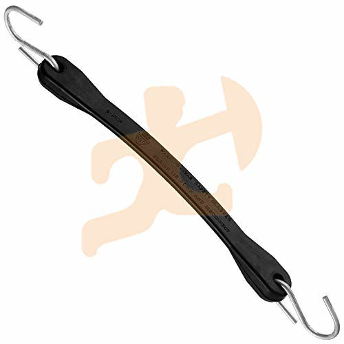 50 Pack Heavy Duty Bungee Cords - 21 Inch, 185 Lb Capacity, EPDM Rubber With Steel S Hooks - View #11