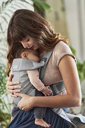 Picture of BABYBJÖRN Baby Carrier Mini, 3D Mesh, Gray