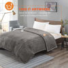 Picture of Degrees Of Comfort [Advanced] Microplush Electric Blanket Full Size W/ Auto Shut Off | Heating Blankets for Bed & Living Room | Single Controller | Machine Washable | UL Certified - Full, Grey