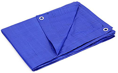 Picture of Kotap TRA-1010 TRA All Purpose Poly Tarp, 10 ft. X 10 ft, Blue