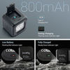 Picture of SmallRig RM01 LED Video Light Kit (3 Pack), Waterproof Portable Camera Light Kit Mini Cube with 8 Color Filters, Dimmable Fill Photography Light 5600K CRI95 for Smartphone, Action and DSLR Camera 3469