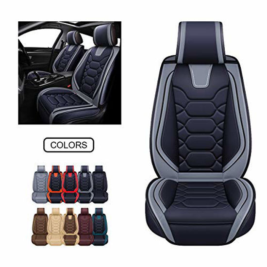 GetUSCart- OASIS AUTO OS-004 Leather Car Seat Covers, Faux